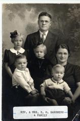 Rev. Edward O. Barsness and Family