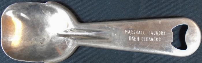 Marshall Cleaners Okeh Laundry Ice Cream Scoop