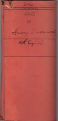 Documents from Trial of Harry Underwood, 1926
