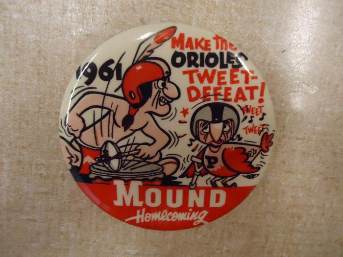 Homecoming Button 1961