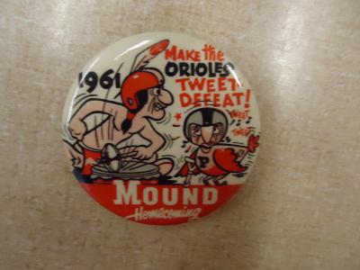 Homecoming Button 1961