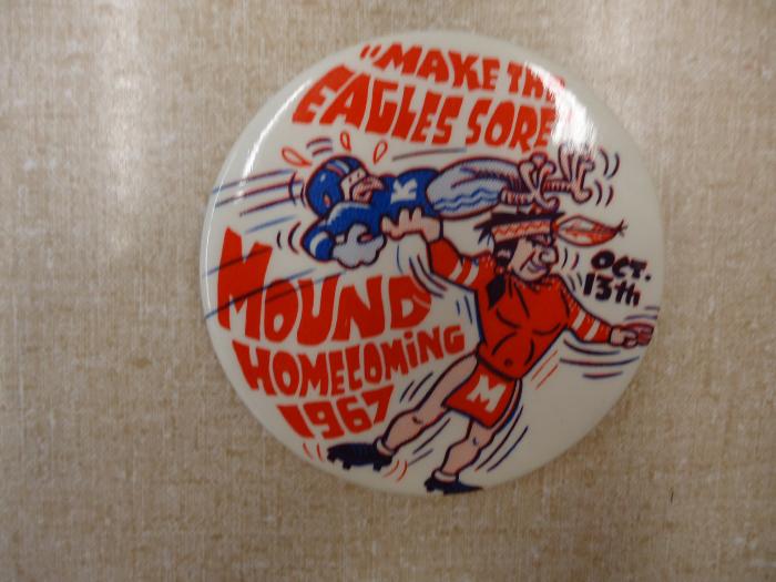 Homecoming Button 1967