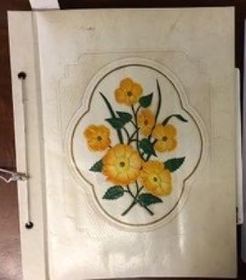 BeBe Shoppe scrapbook by Virgilene L. Leek-1948-1949