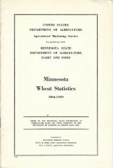 Minnesota Wheat Statistics, 1866-1939