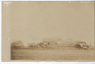 Threshing Grain