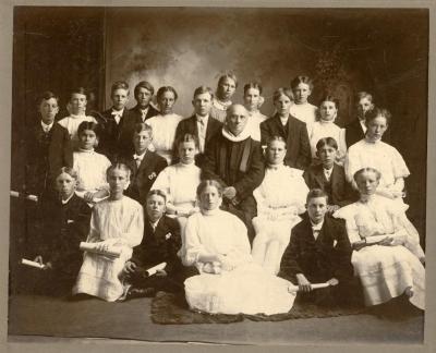 1907 Fron Lutheran Church Confirmation Class