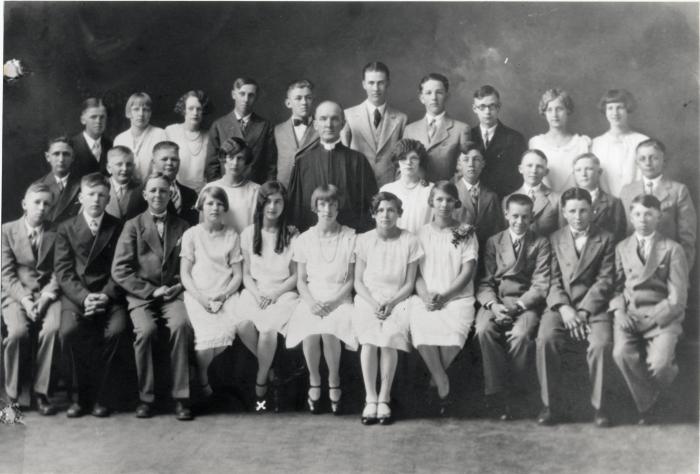 1929-1931 Confirmation Class Glenwood Lutheran Church