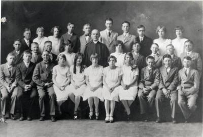1929-1931 Confirmation Class Glenwood Lutheran Church