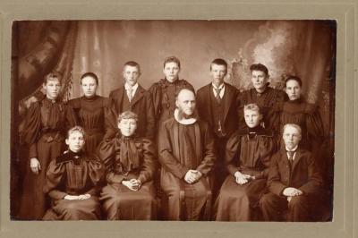 1896 Fron Lutheran Church Confirmation Picture