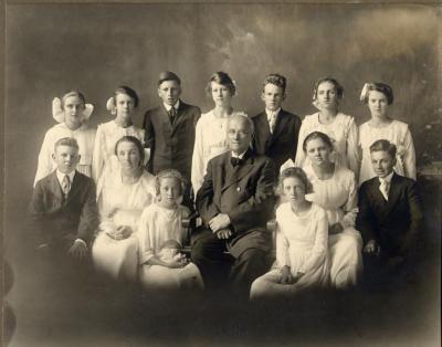 1918 Fron Lutheran Church Confirmation Picture