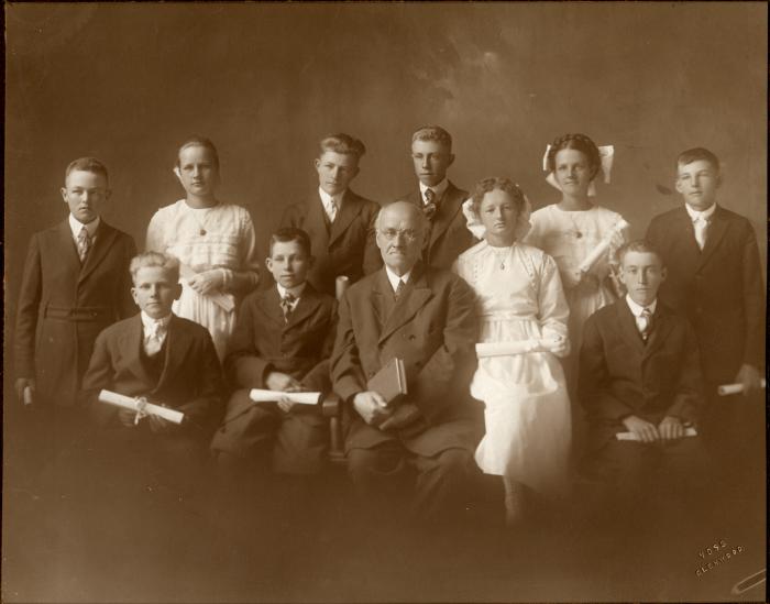 1919 Fron Lutheran Church Confirmation Picture