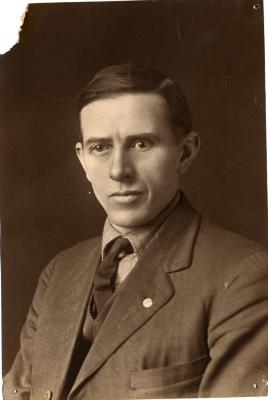 Portrait of Joe Achter, Glenwood, Minnesota