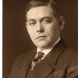 Portrait of D.J. Burns, Glenwood, Minnesota