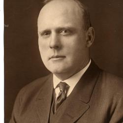 Portrait of Bertram Willington Brokaw, Glenwood, Minnesota