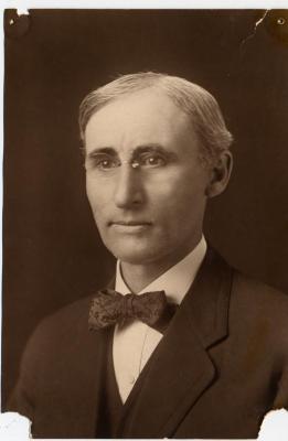 Portrait of Oluf Brors, Glenwood, Minnesota