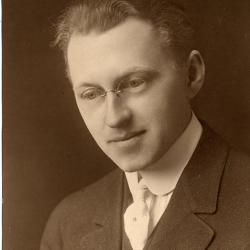 Portrait of Andrew Anderson, Glenwood, Minnesota