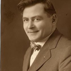 Portrait of Frank Zima, Glenwood, Minnesota