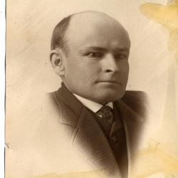 Portrait of William Engebretson, Glenwood, Minnesota