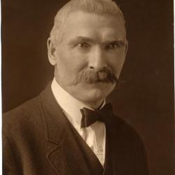 Portrait of J.H. McCauley, Glenwood, Minnesota