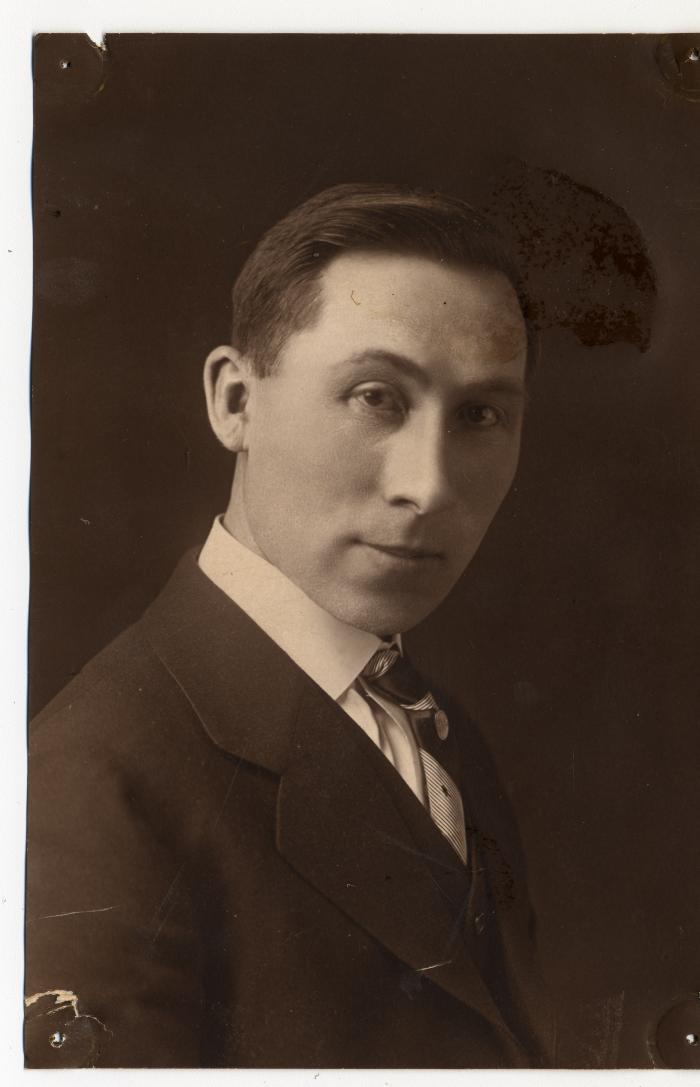 Portrait of Hakkon Holmen, Glenwood, Minnesota