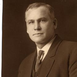 Portrait of George Gilbertson, Glenwood, Minnesota
