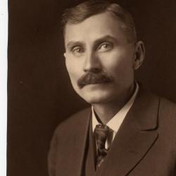 Portrait of O.B. Olson, Glenwood, Minnesota