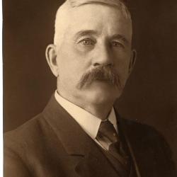 Portrait of W.F. Dougherty, Glenwood, Minnesota