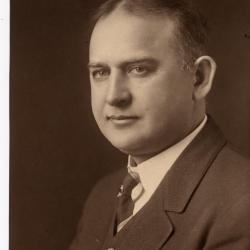 Portrait of Dr. Edward A. Eberlin, Glenwood, Minnesota