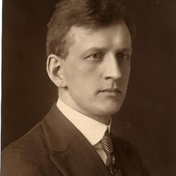 Portrait of B.L. Mathison, Glenwood, Minnesota