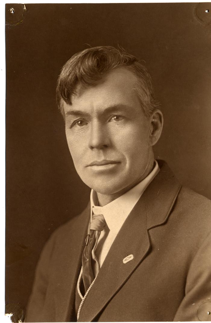 Portrait of Lewis Haldorson, Glenwood, Minnesota
