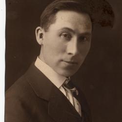 Portrait of Hakkon Holmen, Glenwood, Minnesota