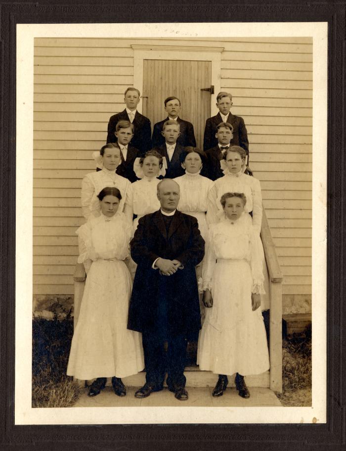 Nora Church Confirmation 1910