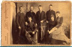 Group of Five Boys and Two Girls