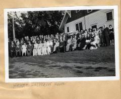 Blanch Halvorson and Delbert Anderson wedding
