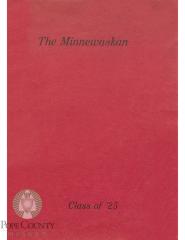 Glenwood High School 1925 yearbook "Minnewaskan" Glenwood, Minnesota