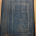 Blueprints for the First National Bank in Farwell, Minnesota 1921