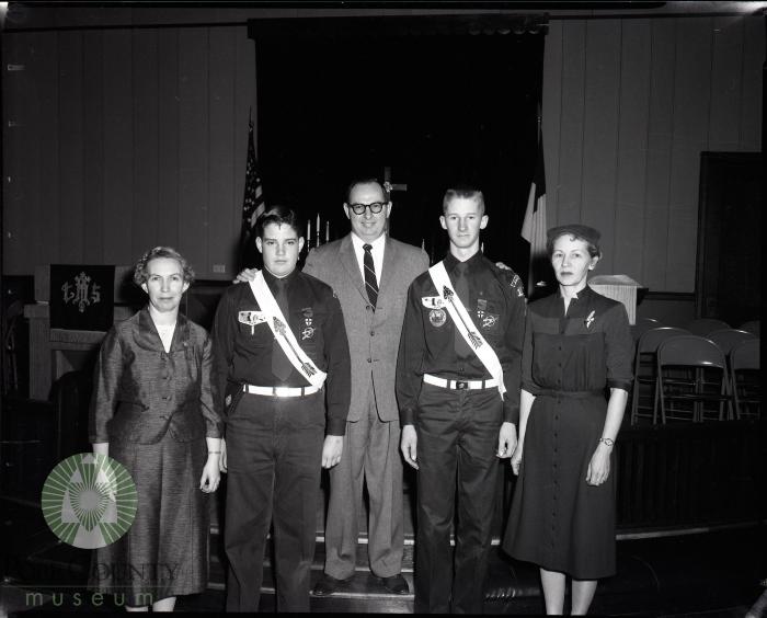 Glenwood Explorer Scouts Honored, Glenwood Minnesota