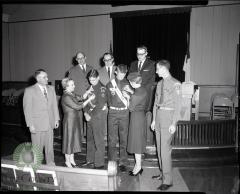 Glenwood Explorer Scouts Honored, Glenwood Minnesota 