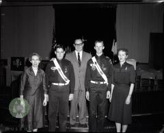 Glenwood Explorer Scouts Honored, Glenwood Minnesota