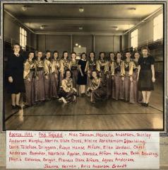 Cyrus High School Pep Squad 1941.