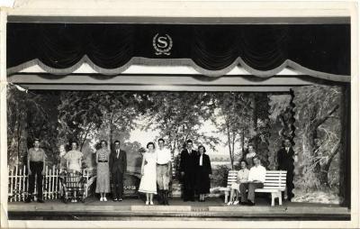 Starbuck High School Senior Class Play Photo 1934