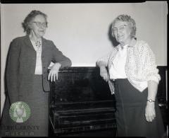 Margot Wells and Myrtle Olson, Glenwood, Minnesota 