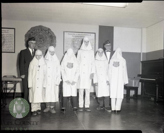 Rain Protection for the Glenwood School Patrol Boys, Glenwood, Minnesota