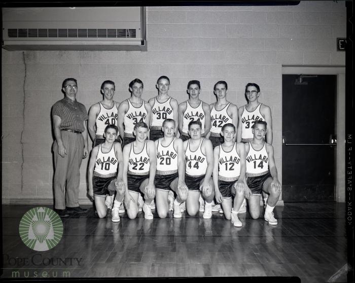 Villard High School Basketball Team, Villard, Minnesota