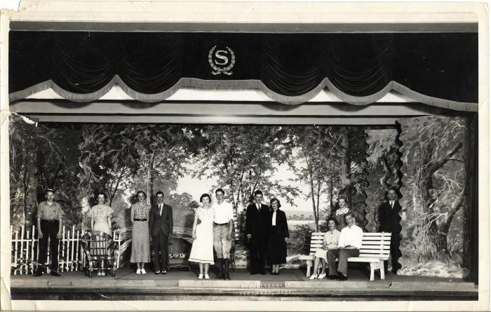 Starbuck High School Senior Class Play Photo 1934