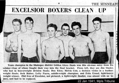Golden Gloves Boxing Champions Plaque