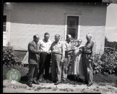 Deeds To Historical Sites Are Turned Over to Pope County, Minnesota. 