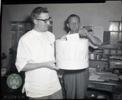 Floyd Torguson and Jim Stradtman, Glenwood, Minnesota 