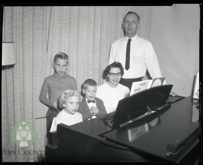 Rev. J.L. Spencer and Family, Glenwood Minnesota