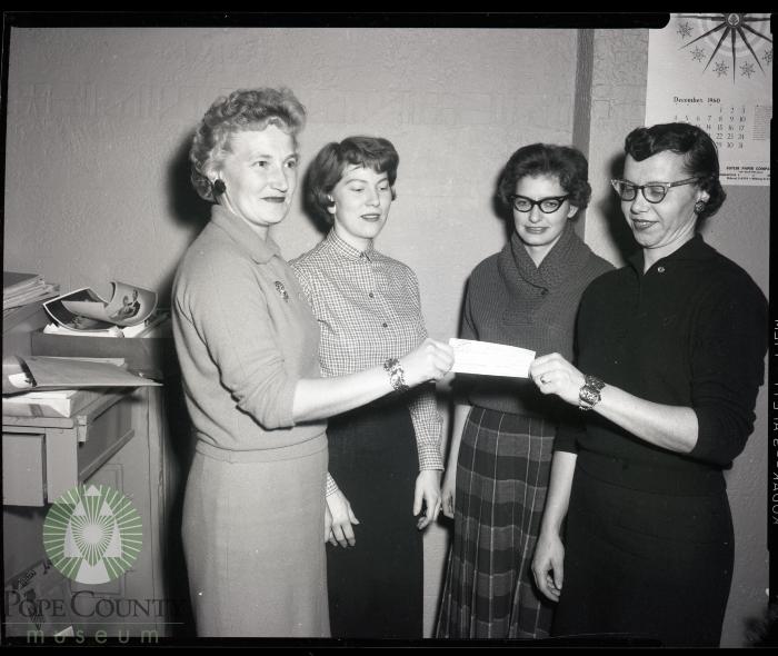 Jaycees Beauty Day Contest Winner, Mrs. Bill Bentrud of Glenwood Minnesota 